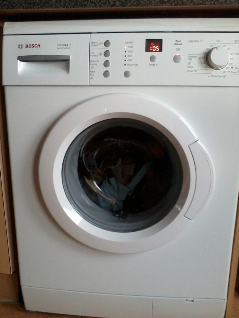 Bosch Classixx 1200 Express Washing Machine User Guide